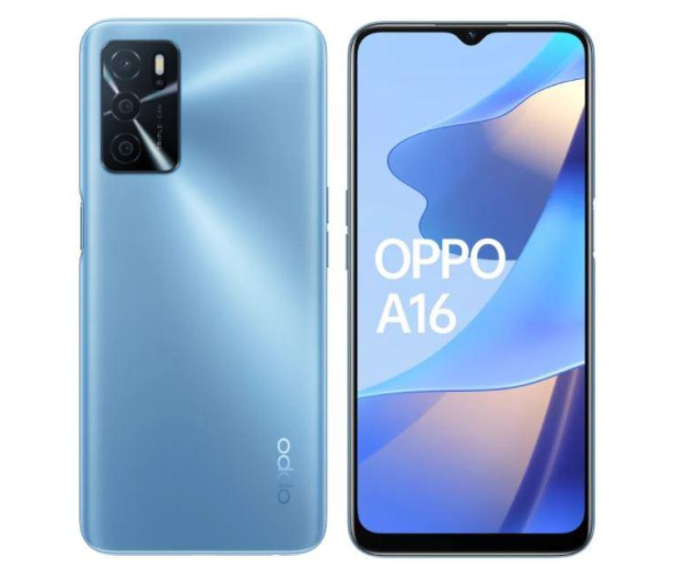 OPPO A16 3/32GB Niebieski - 735738 - zdjęcie